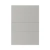 GoodHome Stevia Matt Pewter Grey Slab Multi Drawer Front (W)500mm -Prime Kitchen goodhome stevia matt pewter grey slab multi drawer front w 500mm5059340088921 01c