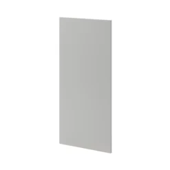 GoodHome Stevia Matt Pewter Grey Slab Tall Wall Cabinet Door (W)400mm (H)895mm (T)18mm -Prime Kitchen goodhome stevia matt pewter grey slab tall wall cabinet door w 400mm h 895mm t 18mm5059340088761 02c