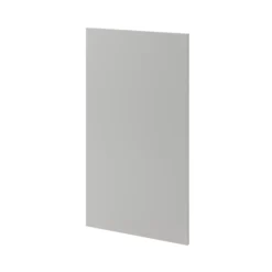 GoodHome Stevia Matt Pewter Grey Slab Tall Wall Cabinet Door (W)500mm (H)895mm (T)18mm -Prime Kitchen goodhome stevia matt pewter grey slab tall wall cabinet door w 500mm h 895mm t 18mm5059340088778 02c