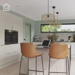 GoodHome Stevia Matt Sandstone Slab 70:30 Tall Larder Cabinet Door (W)300mm (H)1467mm (T)18mm 11 GoodHome Stevia Matt Sandstone Slab 70:30 Tall Larder Cabinet Door (W)300mm (H)1467mm (T)18mm -Prime Kitchen goodhome stevia matt sandstone slab 70 30 tall larder cabinet door w 300mm h 1467mm t 18mm5059340442808 KFG