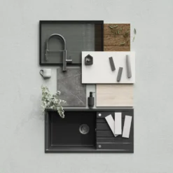 GoodHome Stevia Matt Sandstone Slab Drawerline Drawer Front, Bridging Door & Bi Fold Door, (W)1000mm (H)356mm (T)18mm -Prime Kitchen goodhome stevia matt sandstone slab drawerline drawer front bridging door bi fold door w 1000mm h 356mm t 18mm5059340442785 20i