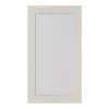 GoodHome Stevia Matt Sandstone Slab Tall Glazed Cabinet Door (W)500mm (H)895mm (T)18mm -Prime Kitchen goodhome stevia matt sandstone slab tall glazed cabinet door w 500mm h 895mm t 18mm5059340442600 01c