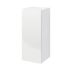 GoodHome Stevia Matt White Standard Wall Cabinet, (W)300mm (D)338mm
