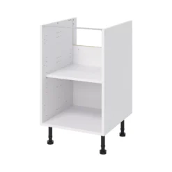 GoodHome Stevia White Base Unit, (W)500mm -Prime Kitchen goodhome stevia white base unit w 500mm3663602351795 23c bq