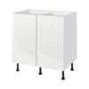 GoodHome Stevia White Base Unit, (W)800mm -Prime Kitchen goodhome stevia white base unit w 800mm3663602352013 01c bq