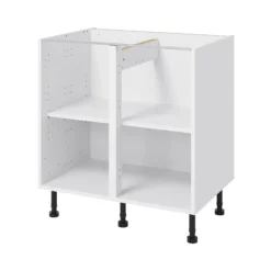 GoodHome Stevia White Base Unit, (W)800mm -Prime Kitchen goodhome stevia white base unit w 800mm3663602352013 19c bq