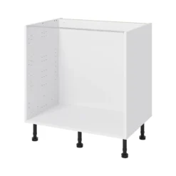 GoodHome Stevia White Base Unit, (W)800mm -Prime Kitchen goodhome stevia white base unit w 800mm3663602352013 21c bq
