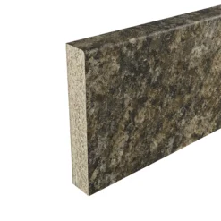 GoodHome Umbria Brown Stone Effect Laminate Upstand (L)3000mm -Prime Kitchen goodhome umbria brown stone effect laminate upstand l 3000mm3663602635444 01c