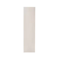 GoodHome Verbena Cashmere Painted Natural Ash Shaker Tall Appliance & Larder End Panel (H)2400mm (W)610mm