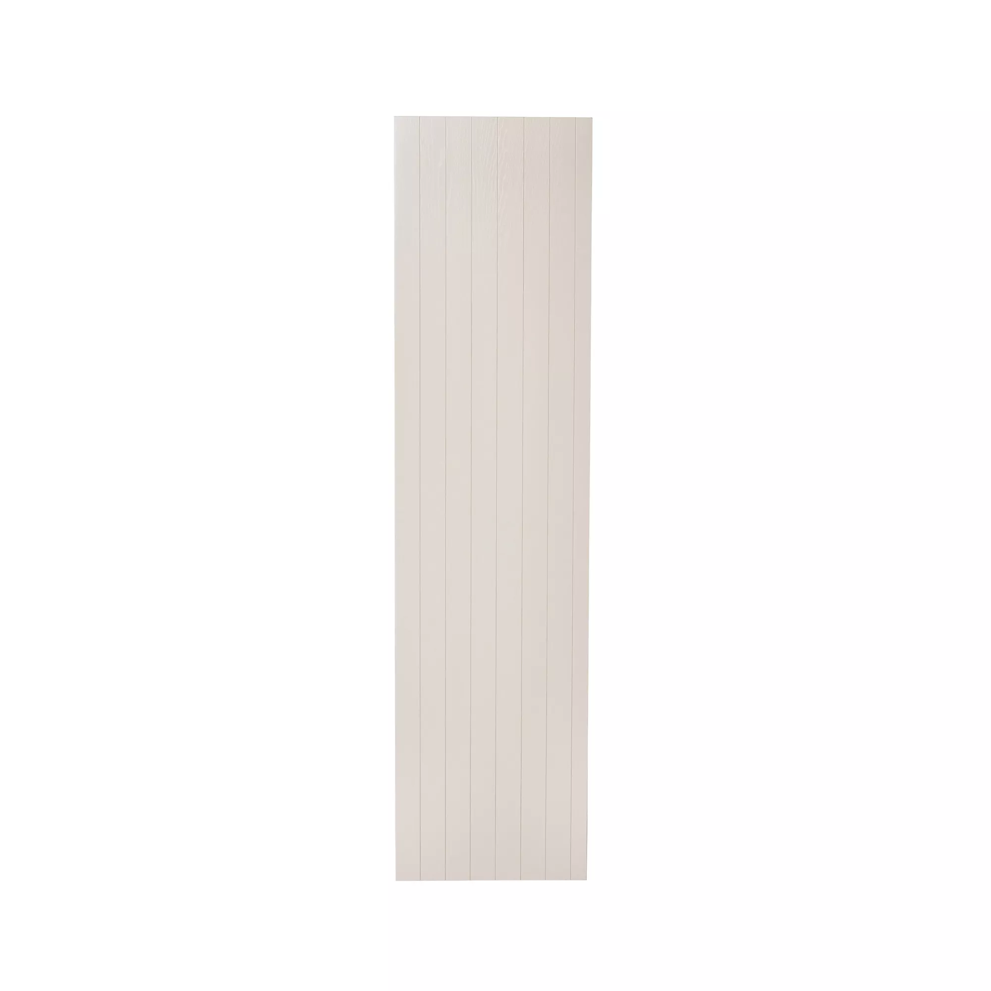 GoodHome Verbena Cashmere Painted Natural Ash Shaker Tall Appliance & Larder End Panel (H)2400mm (W)610mm 3 GoodHome Verbena Cashmere Painted Natural Ash Shaker Tall Appliance & Larder End Panel (H)2400mm (W)610mm