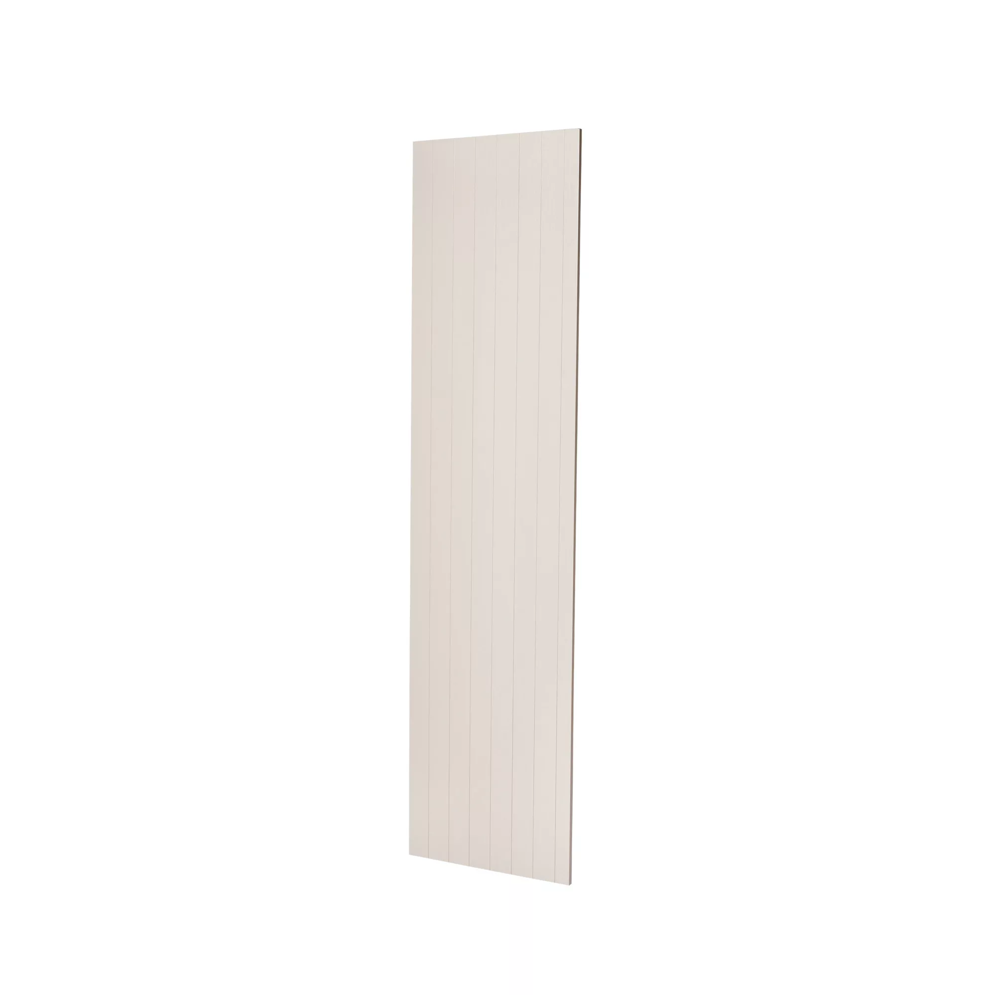 GoodHome Verbena Cashmere Painted Natural Ash Shaker Tall Appliance & Larder End Panel (H)2400mm (W)610mm 4 GoodHome Verbena Cashmere Painted Natural Ash Shaker Tall Appliance & Larder End Panel (H)2400mm (W)610mm - Image 2