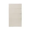 GoodHome Verbena Matt Cashmere Painted Natural Ash Shaker Drawer Front (W)400mm, Pack Of 4 -Prime Kitchen goodhome verbena matt cashmere painted natural ash shaker drawer front w 400mm pack of 43663602653783 02c bq