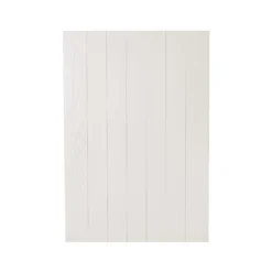 GoodHome Verbena Matt Cashmere Painted Natural Ash Shaker Standard Clad On End Panel (H)934mm (W)640mm