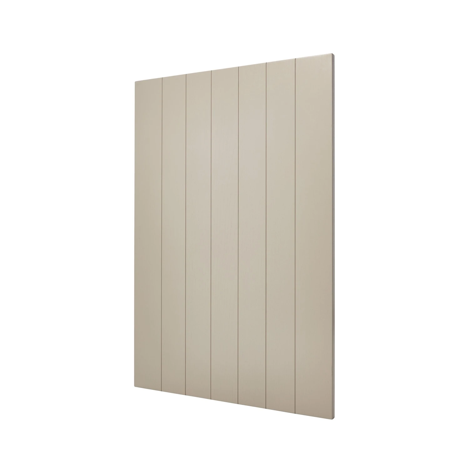 GoodHome Verbena Matt Cashmere Painted Natural Ash Shaker Standard End Panel (H)870mm (W)590mm 4 GoodHome Verbena Matt Cashmere Painted Natural Ash Shaker Standard End Panel (H)870mm (W)590mm - Image 2