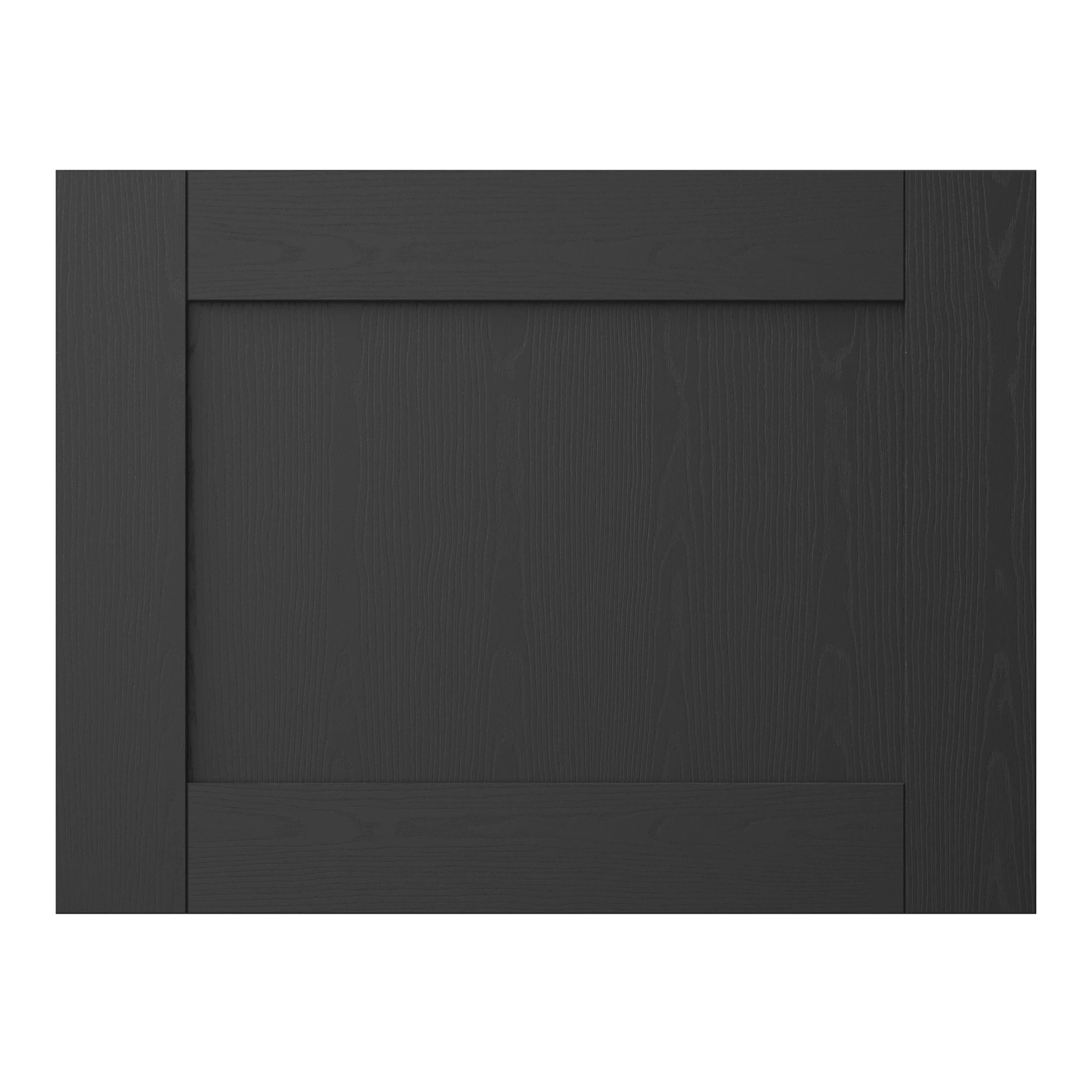 GoodHome Verbena Matt Charcoal Shaker Appliance Cabinet Door (W)600mm (H)453mm (T)20mm 3 GoodHome Verbena Matt Charcoal Shaker Appliance Cabinet Door (W)600mm (H)453mm (T)20mm
