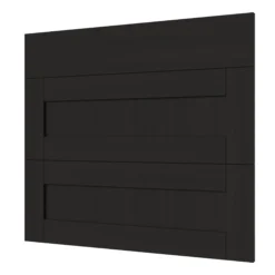 GoodHome Verbena Matt Charcoal Shaker Drawer Front (W)800mm, Pack Of 3 -Prime Kitchen goodhome verbena matt charcoal shaker drawer front w 800mm pack of 35059340798349 02c