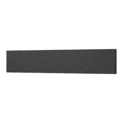 GoodHome Verbena Matt Charcoal Shaker Standard Appliance Filler Panel (H)115mm (W)597mm -Prime Kitchen goodhome verbena matt charcoal shaker standard appliance filler panel h 115mm w 597mm5059340798165 02c