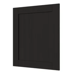 GoodHome Verbena Matt Charcoal Shaker Tall Appliance Cabinet Door (W)600mm (H)723mm (T)20mm -Prime Kitchen goodhome verbena matt charcoal shaker tall appliance cabinet door w 600mm h 723mm t 20mm5059340799049 02c