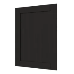 GoodHome Verbena Matt Charcoal Shaker Tall Appliance Cabinet Door (W)600mm (H)806mm (T)20mm -Prime Kitchen goodhome verbena matt charcoal shaker tall appliance cabinet door w 600mm h 806mm t 20mm5059340798769 02c