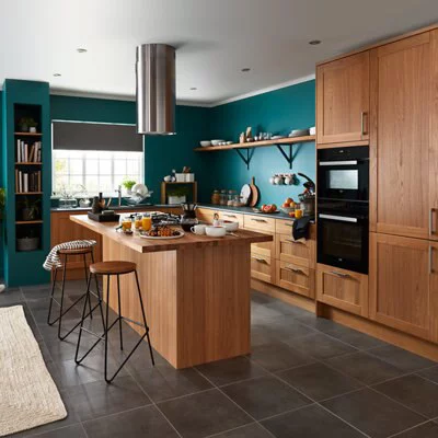 GoodHome Verbena Natural Oak Shaker Bridging Drawer Front, Bridging Door & Bi Fold Door, (W)400mm (H)356mm (T)20mm 6 GoodHome Verbena Natural Oak Shaker Bridging Drawer Front, Bridging Door & Bi Fold Door, (W)400mm (H)356mm (T)20mm - Image 4