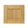 GoodHome Verbena Natural Oak Shaker Bridging Drawer Front, Bridging Door & Bi Fold Door, (W)400mm (H)356mm (T)20mm -Prime Kitchen goodhome verbena natural oak shaker bridging drawer front bridging door bi fold door w 400mm h 356mm t 20mm3663602654223 02c bq