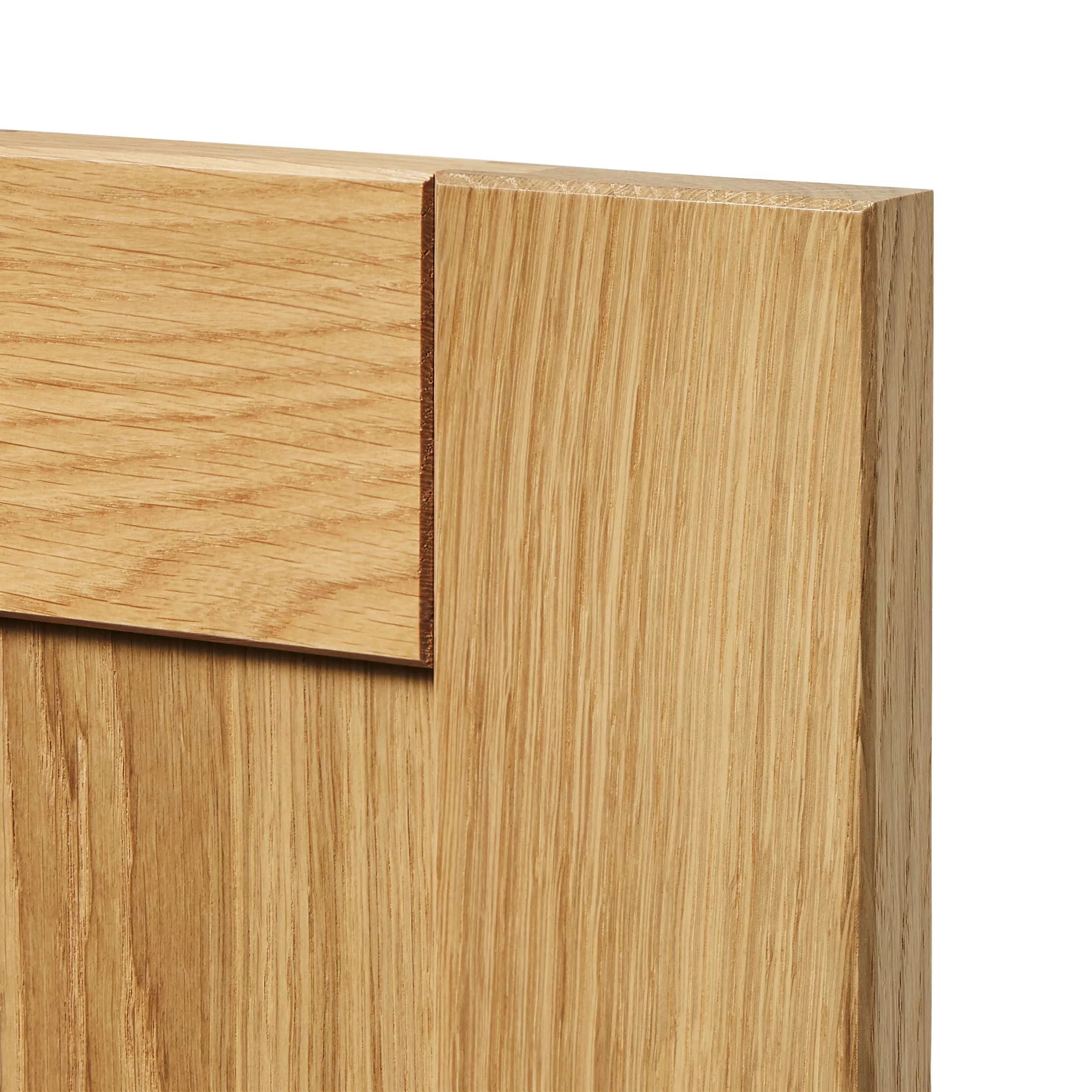 GoodHome Verbena Natural Oak Shaker Bridging Drawer Front, Bridging Door & Bi Fold Door, (W)400mm (H)356mm (T)20mm 5 GoodHome Verbena Natural Oak Shaker Bridging Drawer Front, Bridging Door & Bi Fold Door, (W)400mm (H)356mm (T)20mm - Image 3
