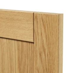 GoodHome Verbena Natural Oak Shaker Drawer Front, Bridging Door & Bi Fold Door, (W)500mm (H)356mm (T)20mm -Prime Kitchen goodhome verbena natural oak shaker drawer front bridging door bi fold door w 500mm h 356mm t 20mm3663602654230 36c bq