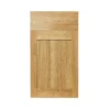 GoodHome Verbena Natural Oak Shaker Drawerline Cabinet Door, (W)400mm (H)715mm (T)20mm -Prime Kitchen goodhome verbena natural oak shaker drawerline cabinet door w 400mm h 715mm t 20mm3663602654063 02c bq
