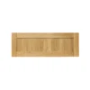 GoodHome Verbena Natural Oak Shaker Full Height Drawer Front, Bridging Door & Bi Fold Door, (W)1000mm (H)356mm (T)20mm 1 GoodHome Verbena Natural Oak Shaker Full Height Drawer Front, Bridging Door & Bi Fold Door, (W)1000mm (H)356mm (T)20mm -Prime Kitchen goodhome verbena natural oak shaker full height drawer front bridging door bi fold door w 1000mm h 356mm t 20mm3663602654261 02c bq