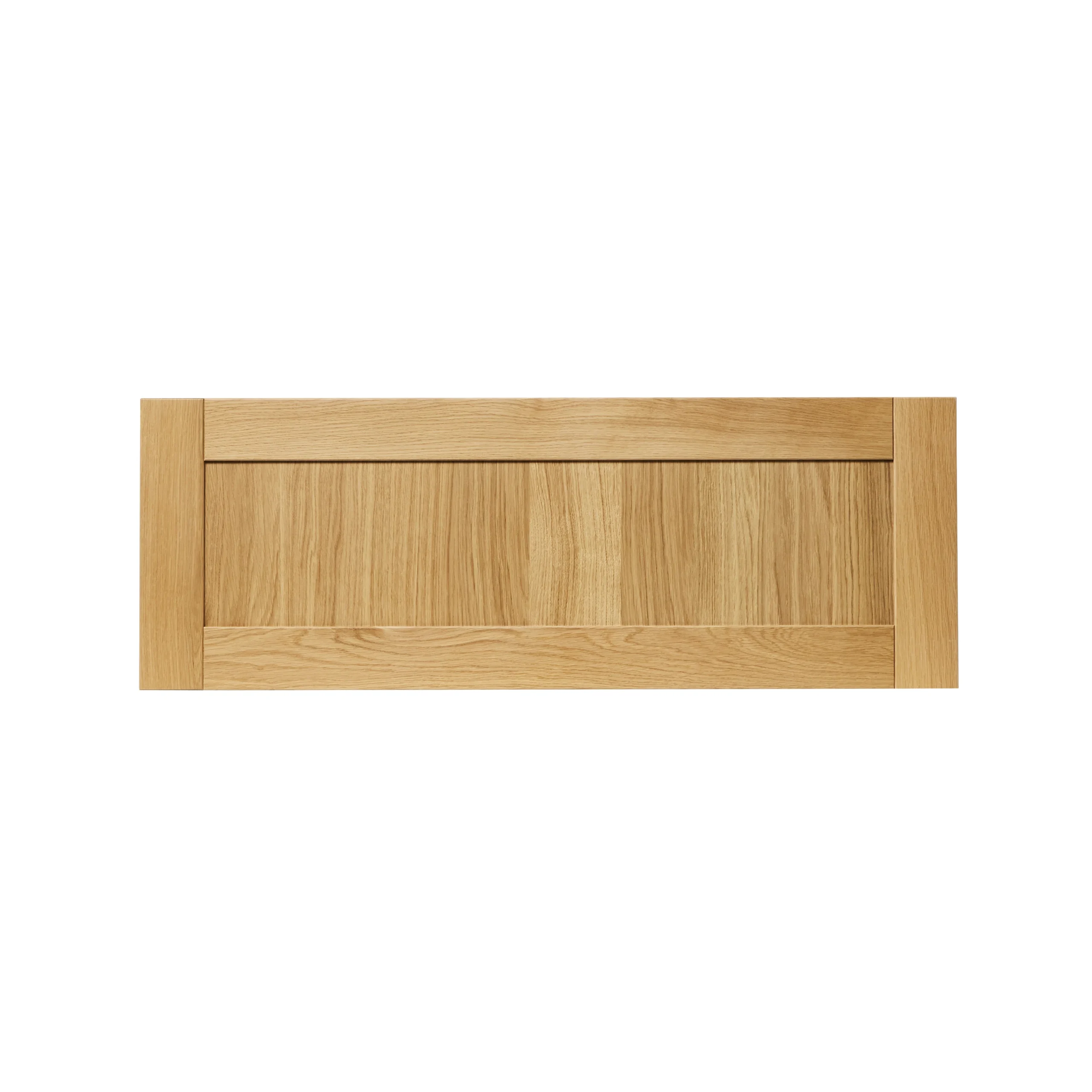 GoodHome Verbena Natural Oak Shaker Full Height Drawer Front, Bridging Door & Bi Fold Door, (W)1000mm (H)356mm (T)20mm 3 GoodHome Verbena Natural Oak Shaker Full Height Drawer Front, Bridging Door & Bi Fold Door, (W)1000mm (H)356mm (T)20mm