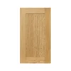 GoodHome Verbena Natural Oak Shaker Highline Cabinet Door (W)450mm (H)715mm (T)20mm -Prime Kitchen goodhome verbena natural oak shaker highline cabinet door w 450mm h 715mm t 20mm5059340249896 02c bq