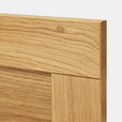 GoodHome Verbena Natural Oak Shaker Highline Cabinet Door (W)450mm (H)715mm (T)20mm -Prime Kitchen goodhome verbena natural oak shaker highline cabinet door w 450mm h 715mm t 20mm5059340249896 37c