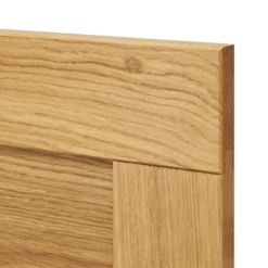 GoodHome Verbena Natural Oak Shaker Highline Cabinet Door (W)450mm (H)715mm (T)20mm -Prime Kitchen goodhome verbena natural oak shaker highline cabinet door w 450mm h 715mm t 20mm5059340249896 37c bq
