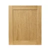 GoodHome Verbena Natural Oak Shaker Highline Cabinet Door (W)600mm (H)715mm (T)20mm -Prime Kitchen goodhome verbena natural oak shaker highline cabinet door w 600mm h 715mm t 20mm3663602654049 02c bq