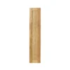 GoodHome Verbena Natural Oak Shaker Tall Larder Cabinet Door (W)300mm (H)1467mm (T)20mm -Prime Kitchen goodhome verbena natural oak shaker tall larder cabinet door w 300mm h 1467mm t 20mm3663602654476 02c bq