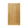 GoodHome Verbena Natural Oak Shaker Tall Wall Cabinet Door (W)500mm (H)895mm (T)20mm -Prime Kitchen goodhome verbena natural oak shaker tall wall cabinet door w 500mm h 895mm t 20mm3663602654148 02c bq