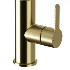 GoodHome Zanthe Brass Effect Kitchen Side Lever Tap 22 GoodHome Zanthe Brass Effect Kitchen Side Lever Tap -Prime Kitchen goodhome zanthe brass effect kitchen side lever tap5059340452760 37c