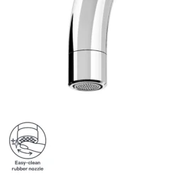 GoodHome Zanthe Chrome-plated Kitchen Twin Lever Tap 24 GoodHome Zanthe Chrome-plated Kitchen Twin Lever Tap -Prime Kitchen goodhome zanthe chrome plated kitchen twin lever tap5059340452814 72c EN