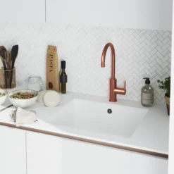 GoodHome Zanthe Copper Effect Kitchen Side Lever Tap 25 GoodHome Zanthe Copper Effect Kitchen Side Lever Tap -Prime Kitchen goodhome zanthe copper effect kitchen side lever tap5059340452784 02i