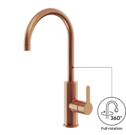 GoodHome Zanthe Copper Effect Kitchen Side Lever Tap 19 GoodHome Zanthe Copper Effect Kitchen Side Lever Tap -Prime Kitchen goodhome zanthe copper effect kitchen side lever tap5059340452784 71c EN