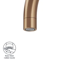 GoodHome Zanthe Copper Effect Kitchen Side Lever Tap 23 GoodHome Zanthe Copper Effect Kitchen Side Lever Tap -Prime Kitchen goodhome zanthe copper effect kitchen side lever tap5059340452784 72c EN