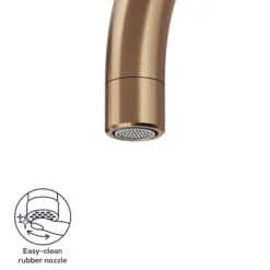 GoodHome Zanthe Copper Effect Kitchen Twin Lever Tap -Prime Kitchen goodhome zanthe copper effect kitchen twin lever tap5059340452845 72c EN