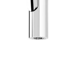 GoodHome Zatar Black Chrome Effect Kitchen Spring Neck Tap -Prime Kitchen goodhome zatar black chrome effect kitchen spring neck tap5059340452890 36c