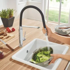 Grohe Feel Chrome-plated Kitchen Pull-out Mono Mixer Tap 14 Grohe Feel Chrome-plated Kitchen Pull-out Mono Mixer Tap -Prime Kitchen grohe feel chrome plated kitchen pull out mono mixer tap4005176673917 02i bq