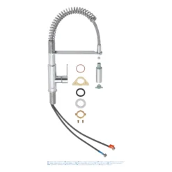 Grohe Get Chrome Effect Kitchen Side Lever Spring Neck Tap -Prime Kitchen grohe get chrome effect kitchen side lever spring neck tap4005176472930 02t BQ