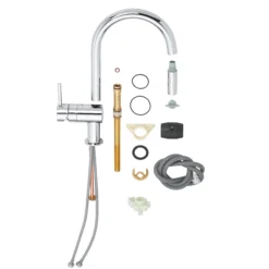 Grohe Minta Chrome-plated Kitchen Pull-out Mono Mixer Tap -Prime Kitchen grohe minta chrome plated kitchen pull out mono mixer tap4005176693090 04c bq