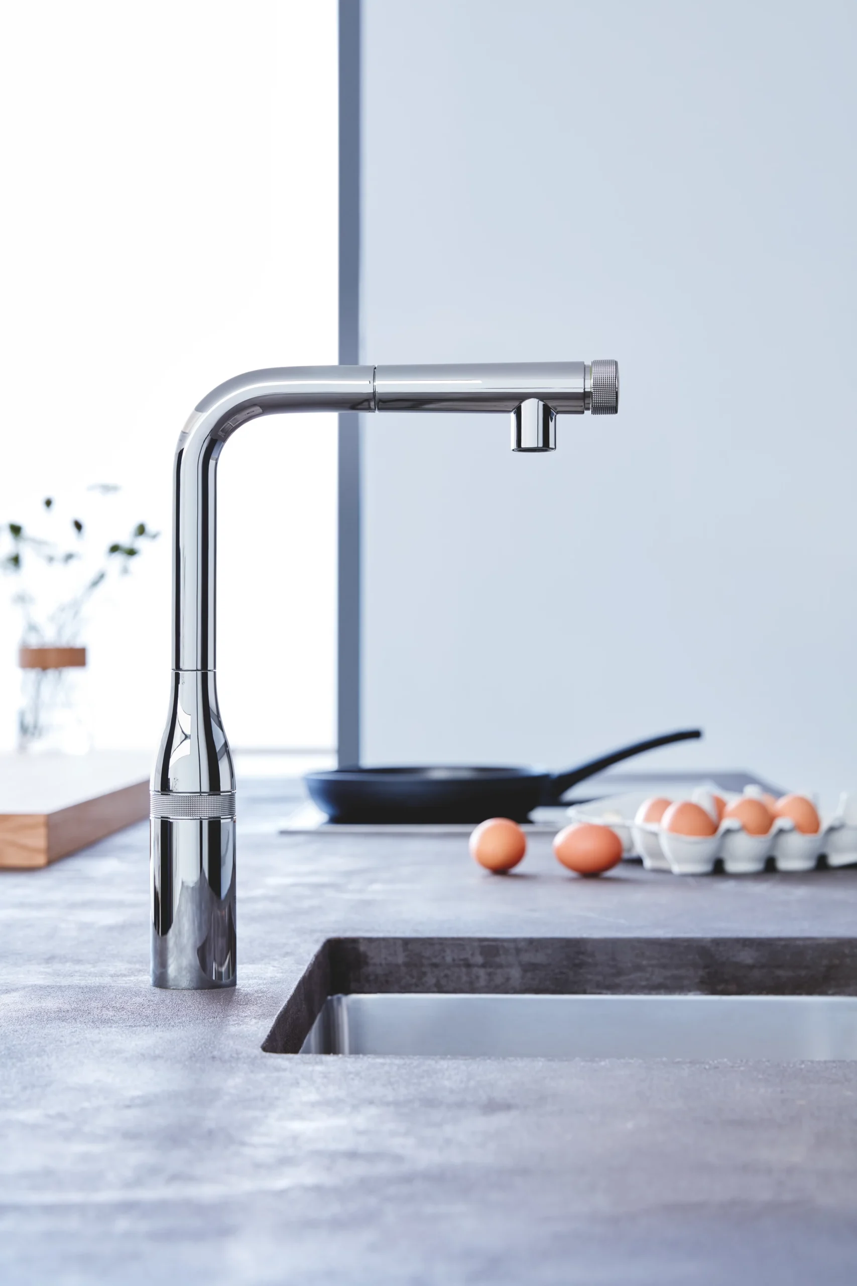 Grohe SmartControl Chrome-plated Kitchen Pull-out Spray Mono Mixer Tap 7 Grohe SmartControl Chrome-plated Kitchen Pull-out Spray Mono Mixer Tap - Image 5