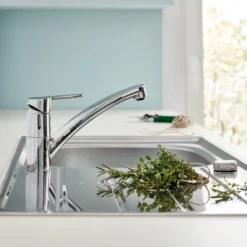 Grohe Start Eco Chrome Effect Chrome-plated Kitchen Top Lever Mixer Tap -Prime Kitchen grohe start eco chrome effect chrome plated kitchen top lever mixer tap4005176530630 01i bq