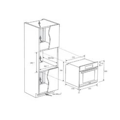 Haier Series 4 HWO60SM5F8BH Built-in Single Oven - Gloss Black 14 Haier Series 4 HWO60SM5F8BH Built-in Single Oven - Gloss Black -Prime Kitchen haier series 4 hwo60sm5f8bh built in single oven gloss black8059019025957 01t bq