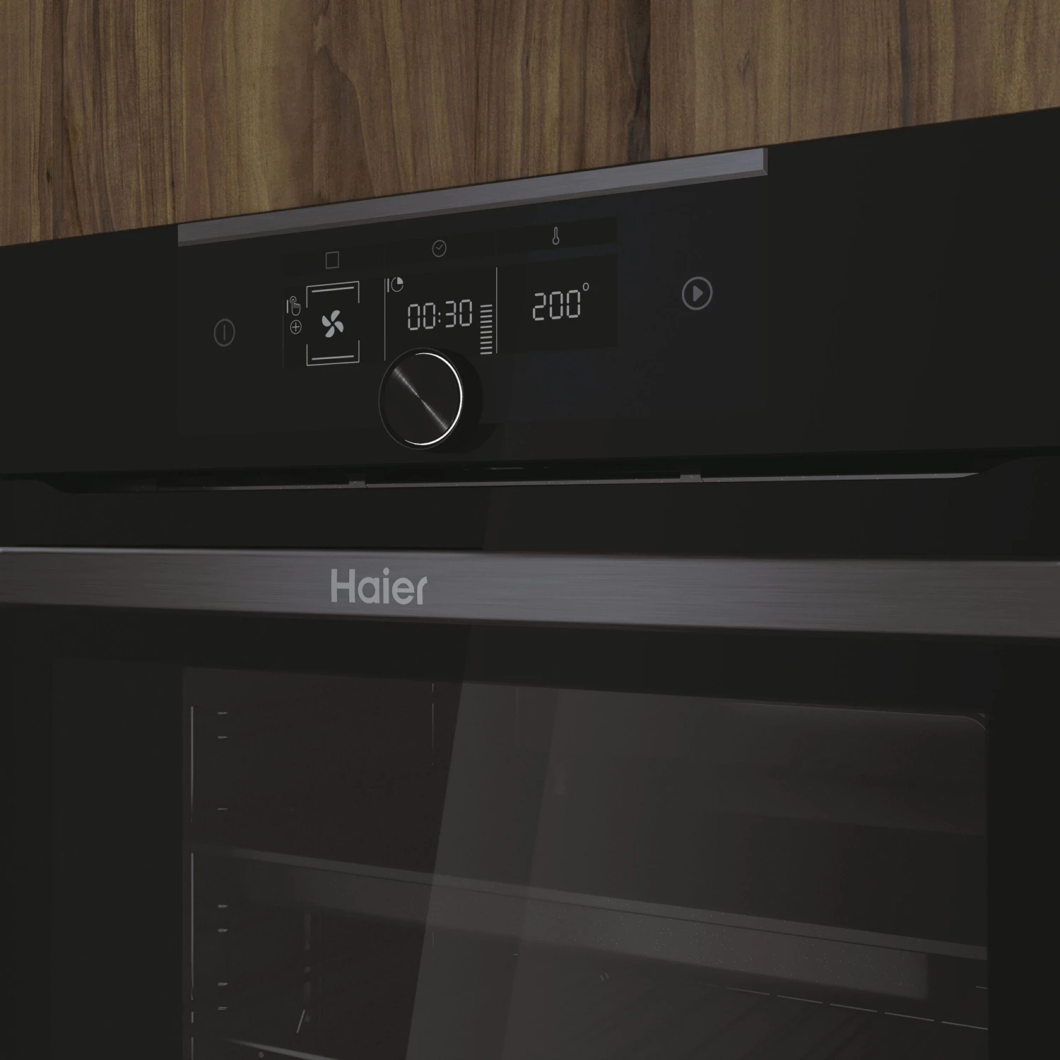 Haier Series 4 HWO60SM5F8BH Built-in Single Oven - Gloss Black 7 Haier Series 4 HWO60SM5F8BH Built-in Single Oven - Gloss Black - Image 5